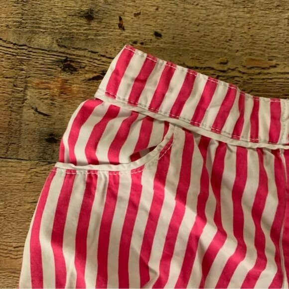 Gymboree Girls Hot Pink And White Striped Bubble Shorts -3T - Picture 2 of 5